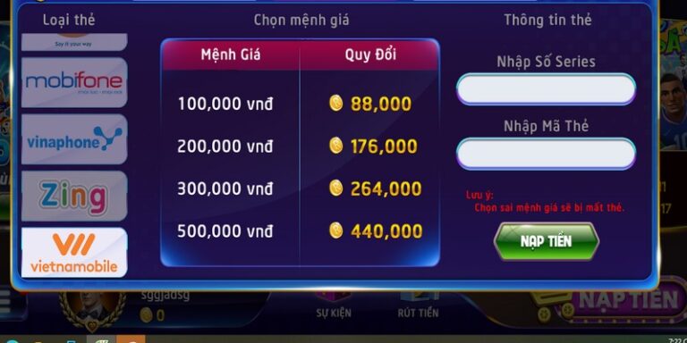 Lưu ý tránh phát sinh rủi ro khi nạp tiền Rikvip 