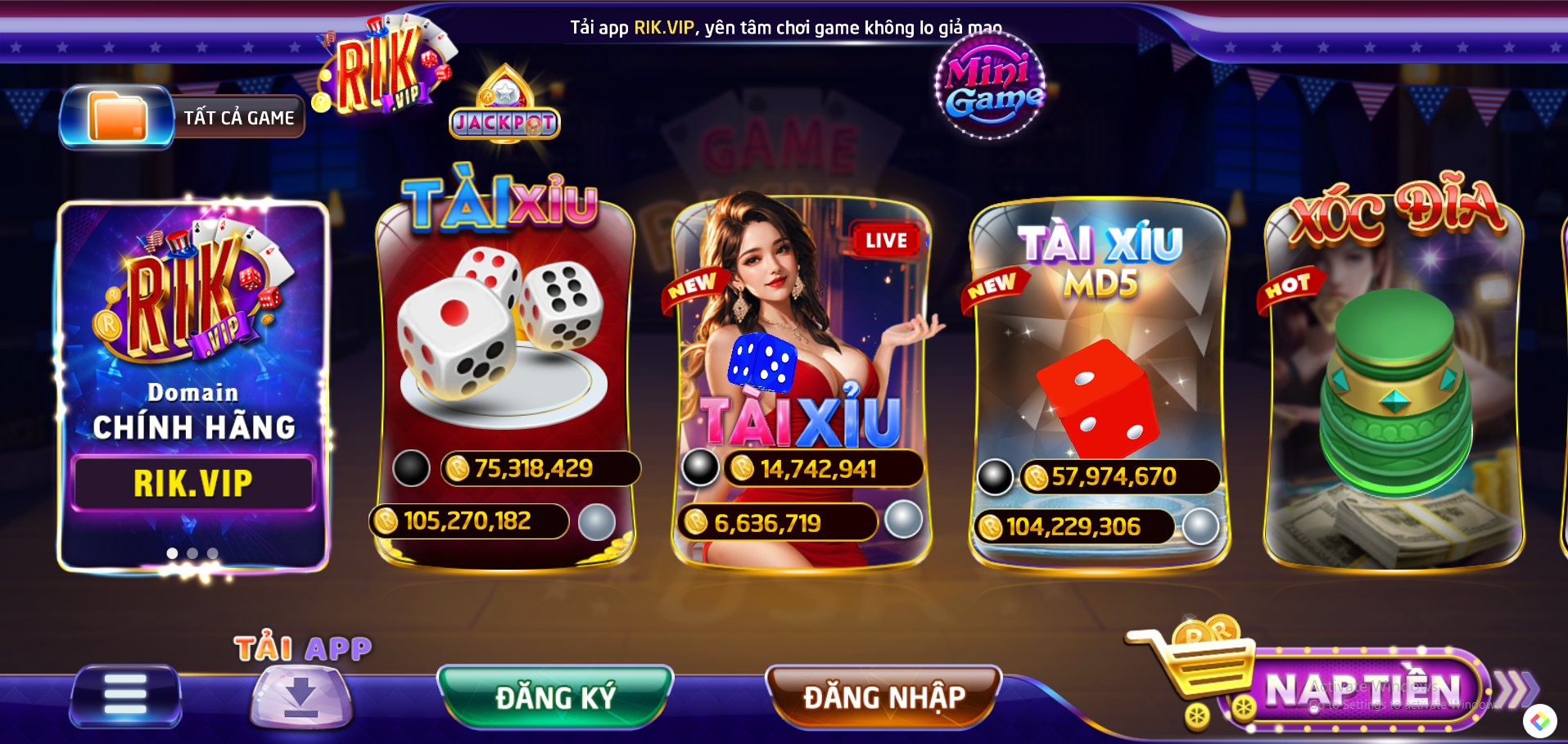 Tổng quan về thương hiệu Rikvip
