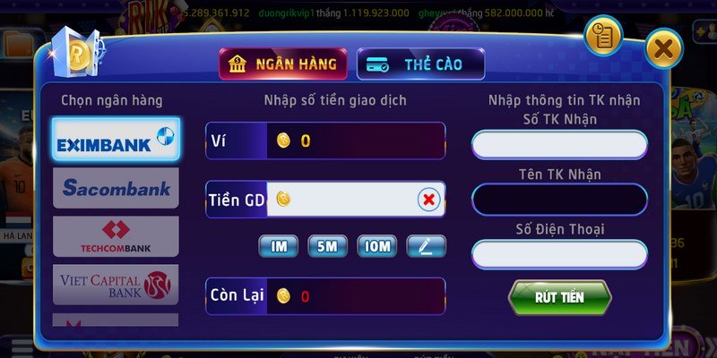 Thời gian chờ xử lý giao dịch 