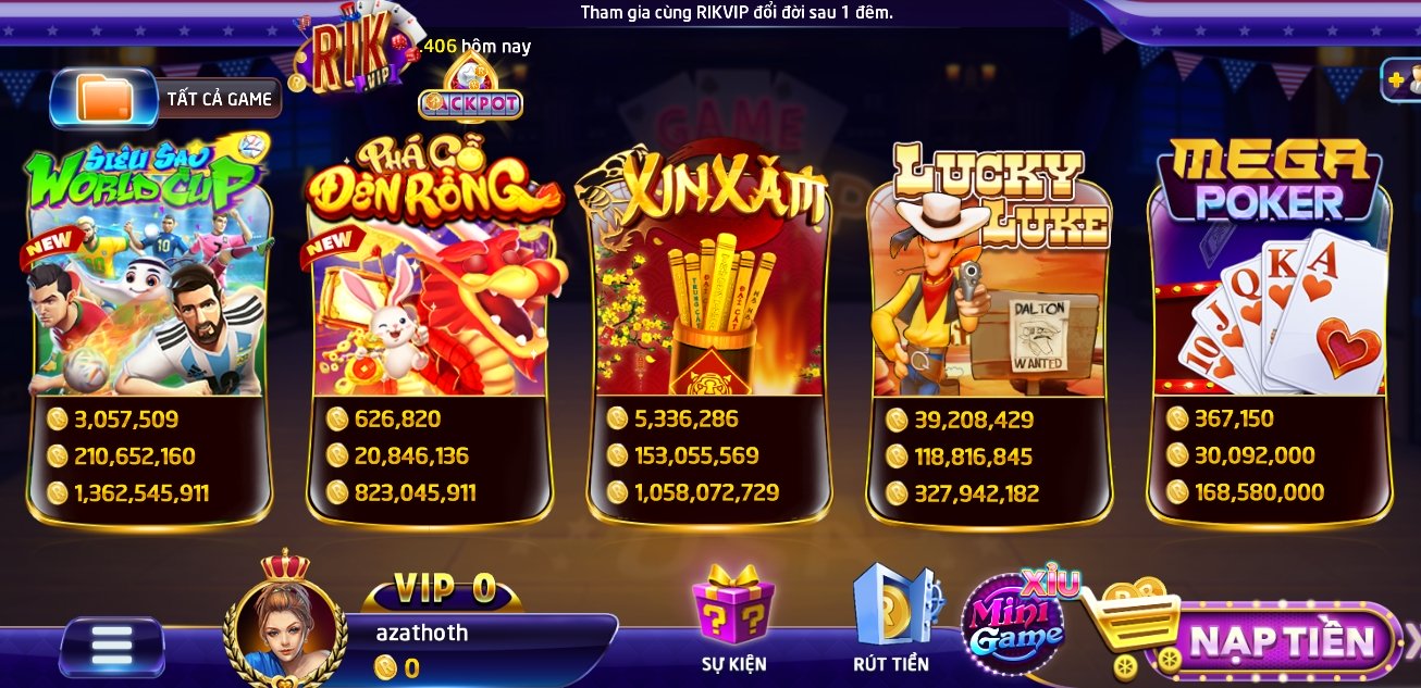 Chú ý cần nhớ khi săn hũ Xin xăm từ Rikvip 