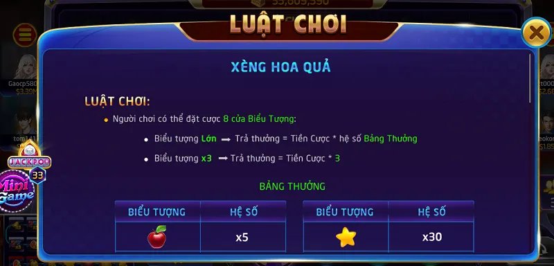 Khám phá quy tắc chơi Xèng Hoa Quả tại Rikvip